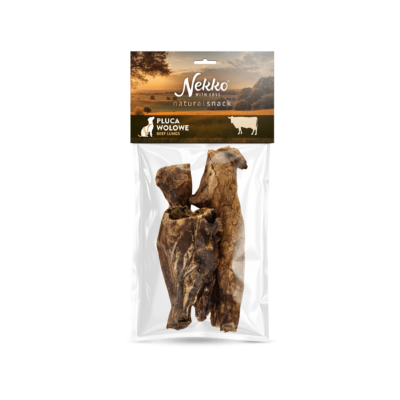 NEKKO NATURAL SNACK Płuca wołowe 100g