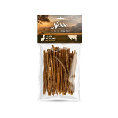 NEKKO NATURAL SNACK Jelita wołowe 100g