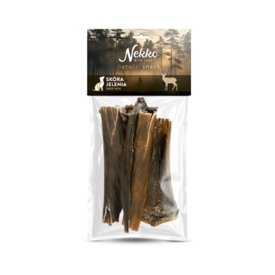 NEKKO NATURAL SNACK Skóra jelenia 100g