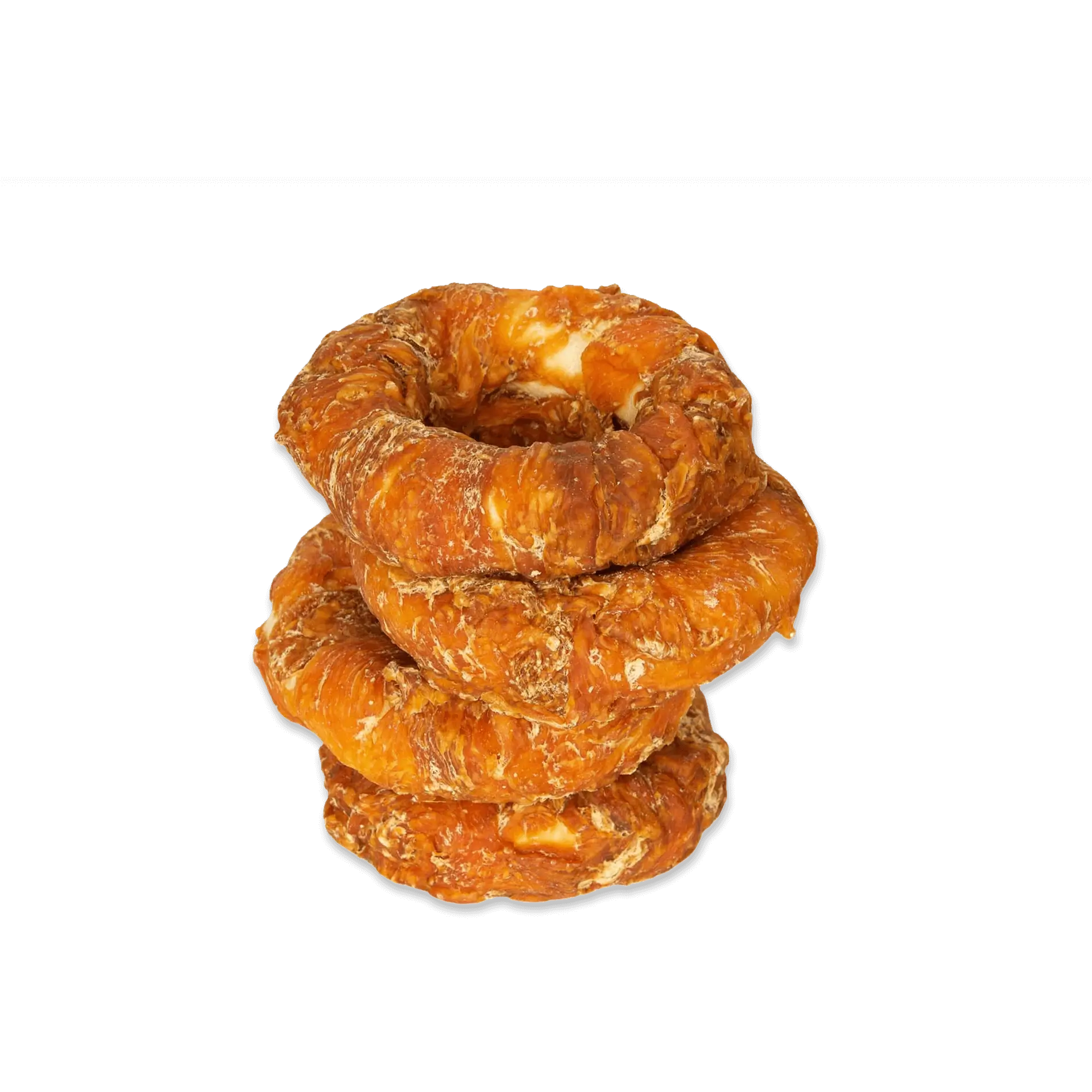 NEKKO Przysmak dla psa – Ringo wapienne owinięte kurczakiem 9cm 500g